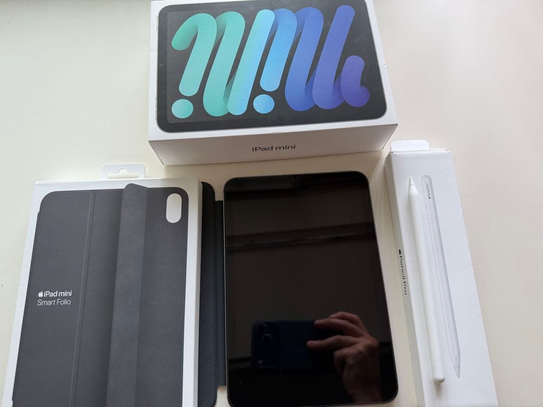 【超美品】iPad mini7 256G Apple pencil Proセット アップル、第7世代「iPad mini」発表。Apple IntelligenceとApple