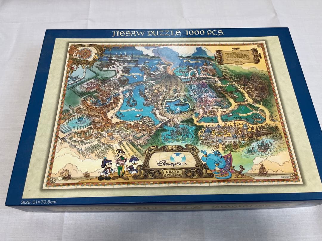 ディズニーシー ジグソーパズル グランドオープニング 当時モノ - メルカリ