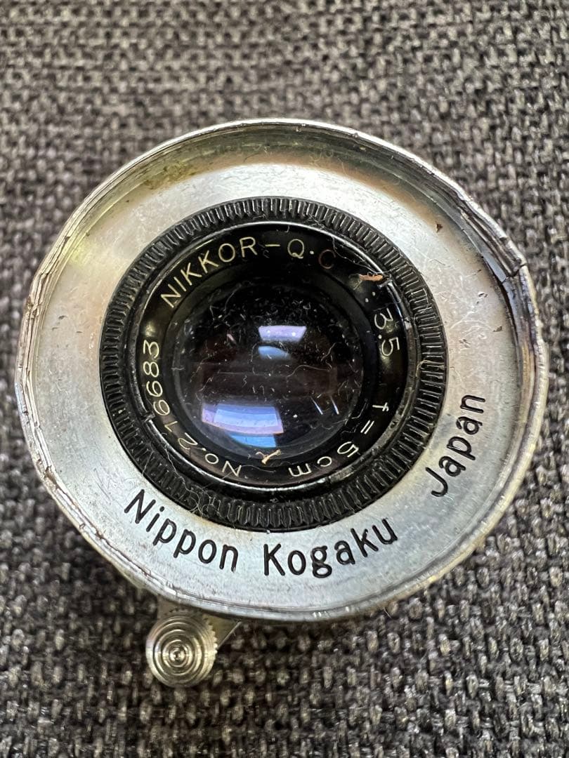 レンズ NIKKOR-Q.C 5cm f/3.5 沈胴 Lマウント レンズ - メルカリ