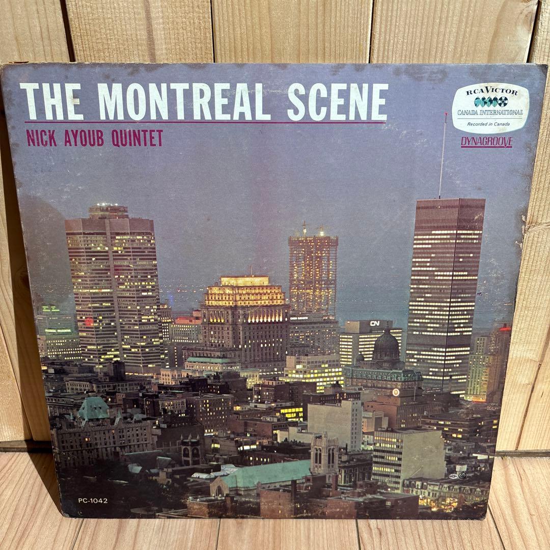 [レコード] MONTREAL SCENE NICK AYOUB LP Nick Ayoub Quintet – The Montreal Scene – Vinyl (LP, Album, Mono