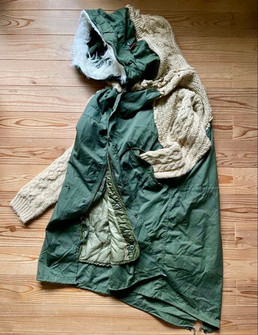 激レア M-65 フィッシュテールパーカー リメイク 再構築 - メルカリ