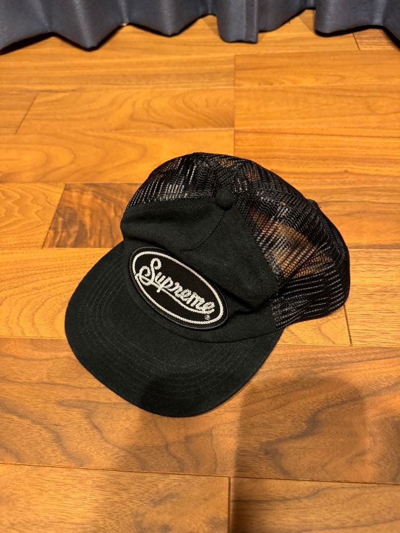 Supreme Terry Mesh Back 5-Panel 黒 モーガン蔵人 - メルカリ
