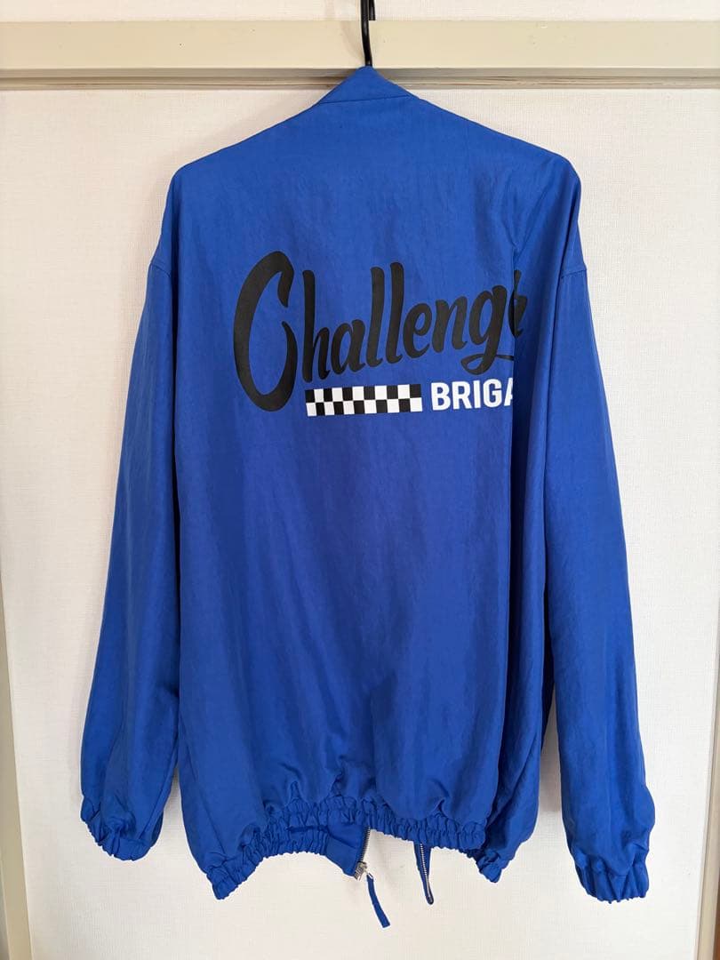 Challenger ナイロンジャケット 青 早い物勝ち
