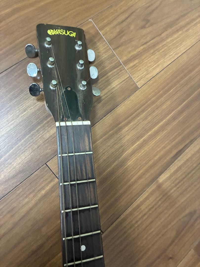 レア 日本製 春日楽器 1970年代 KASUGA アコースティックギター - メルカリ