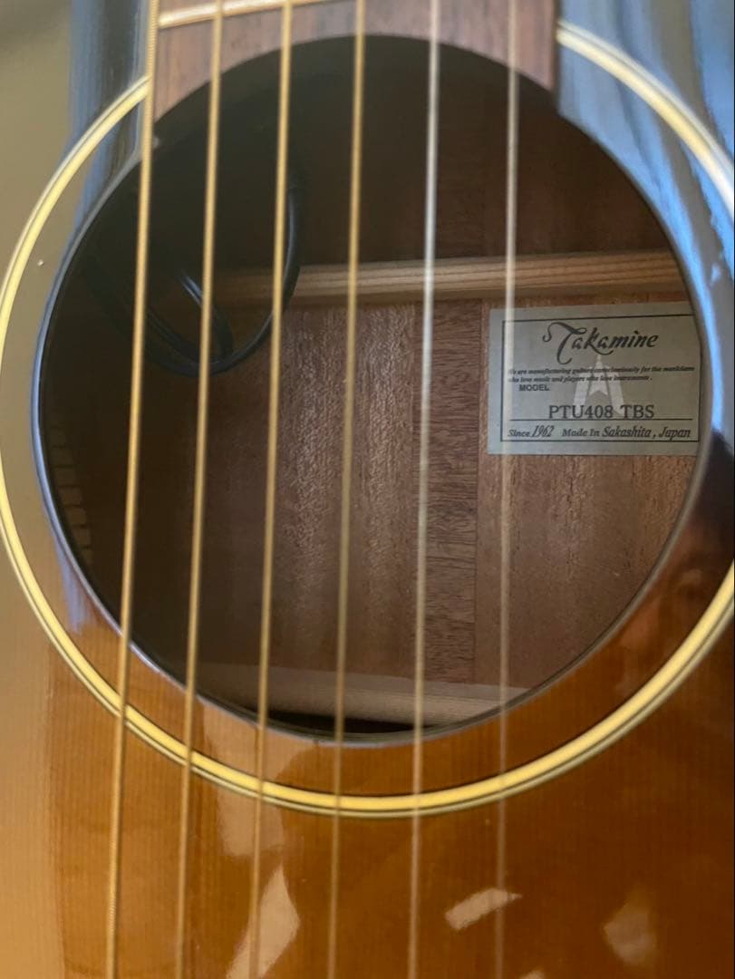 TAKAMINE TPU408 TBS アコースティックギター
