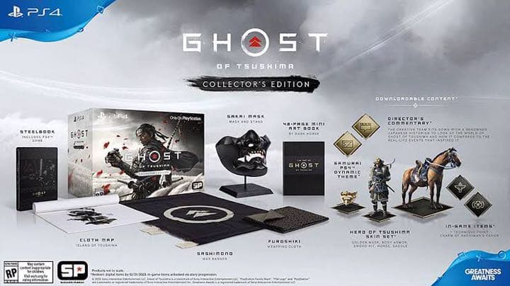 GHOST OF TSUSHIMA COLLECTOR’S EDITION Amazon.co.jp: Ghost of Tsushima Collectors Edition (輸入版:北米