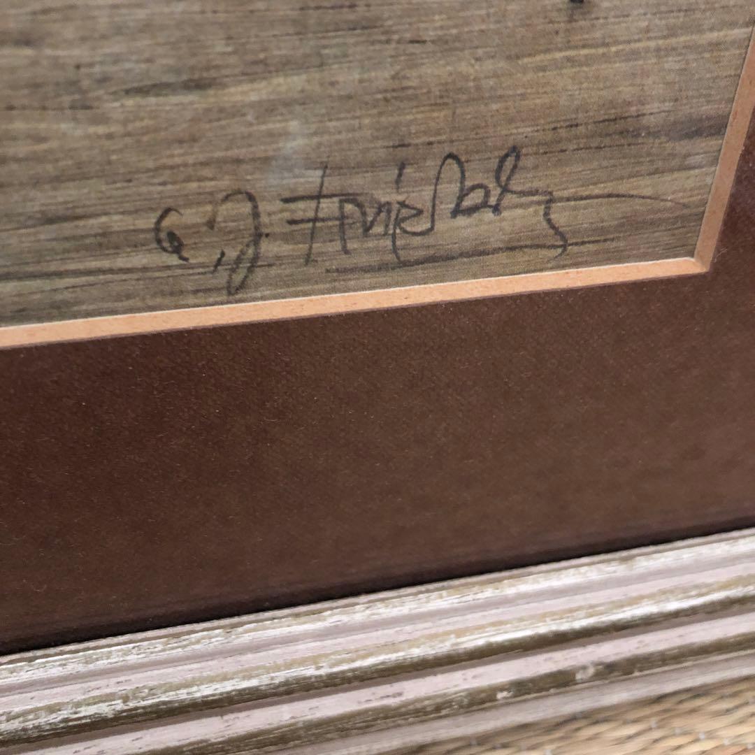 ビンテージ　ジョニーフリードレンダー ART エッチング　①