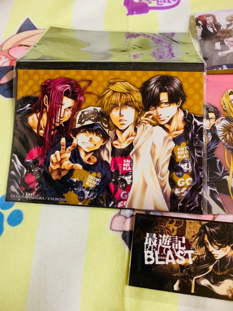 最遊記 RELOAD BLAST 三蔵一行 ブロマイドコレクション ポストカード