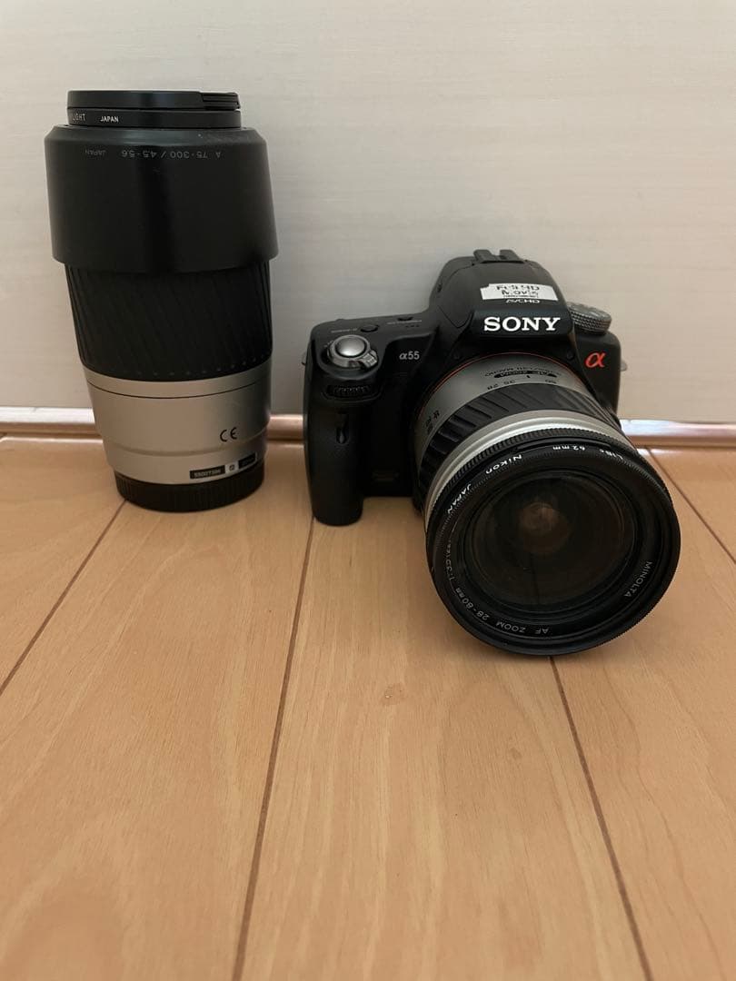 【t.b様】【24時間限定特価】SONY α55 ダブルズームレンズセット ソニー(SONY)|α55 ダブルズームレンズキット|【ハードオフ公式通販