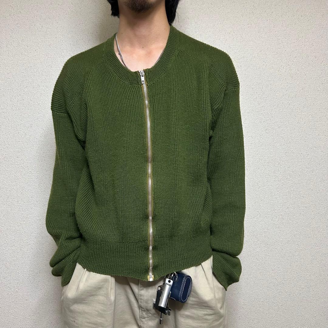 60s sweden army ドライバーズニット - メルカリ