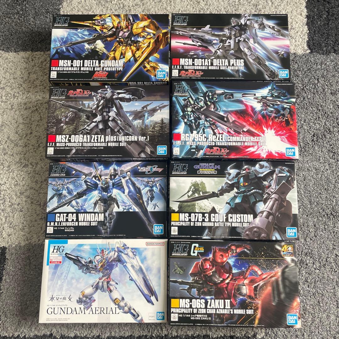 まとめ売り】HG 144/1 ガンプラ8点セット - メルカリ