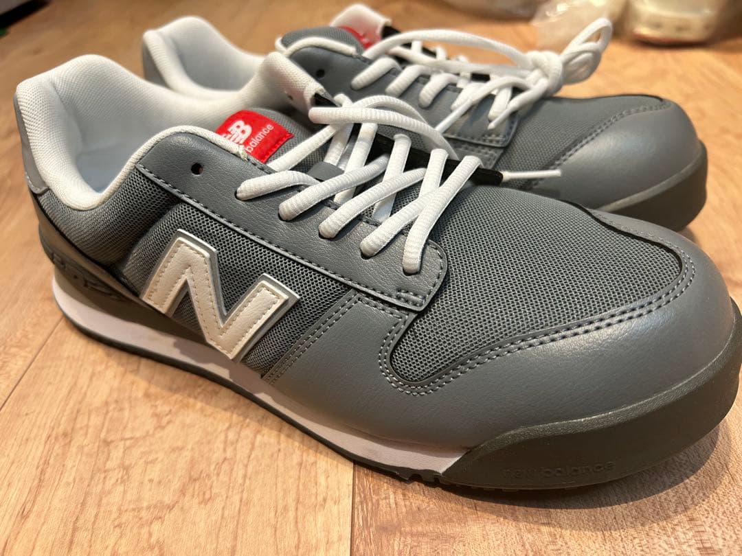 New Balance JSAA A種 安全靴 26.5cm EEEグレー