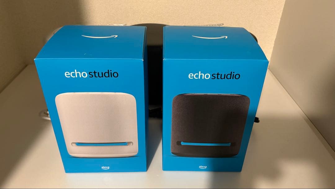 喫*店様 マ*サ様 Echosub1台とEcho Studio スマートスピーカ - メルカリ