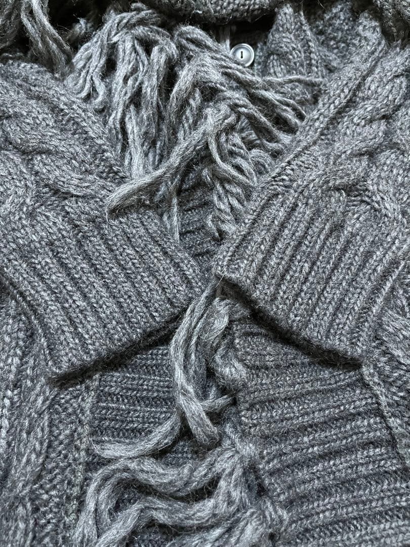 レア アルパカ混 ラルフローレン デニム&サプライ ニット カーディガン