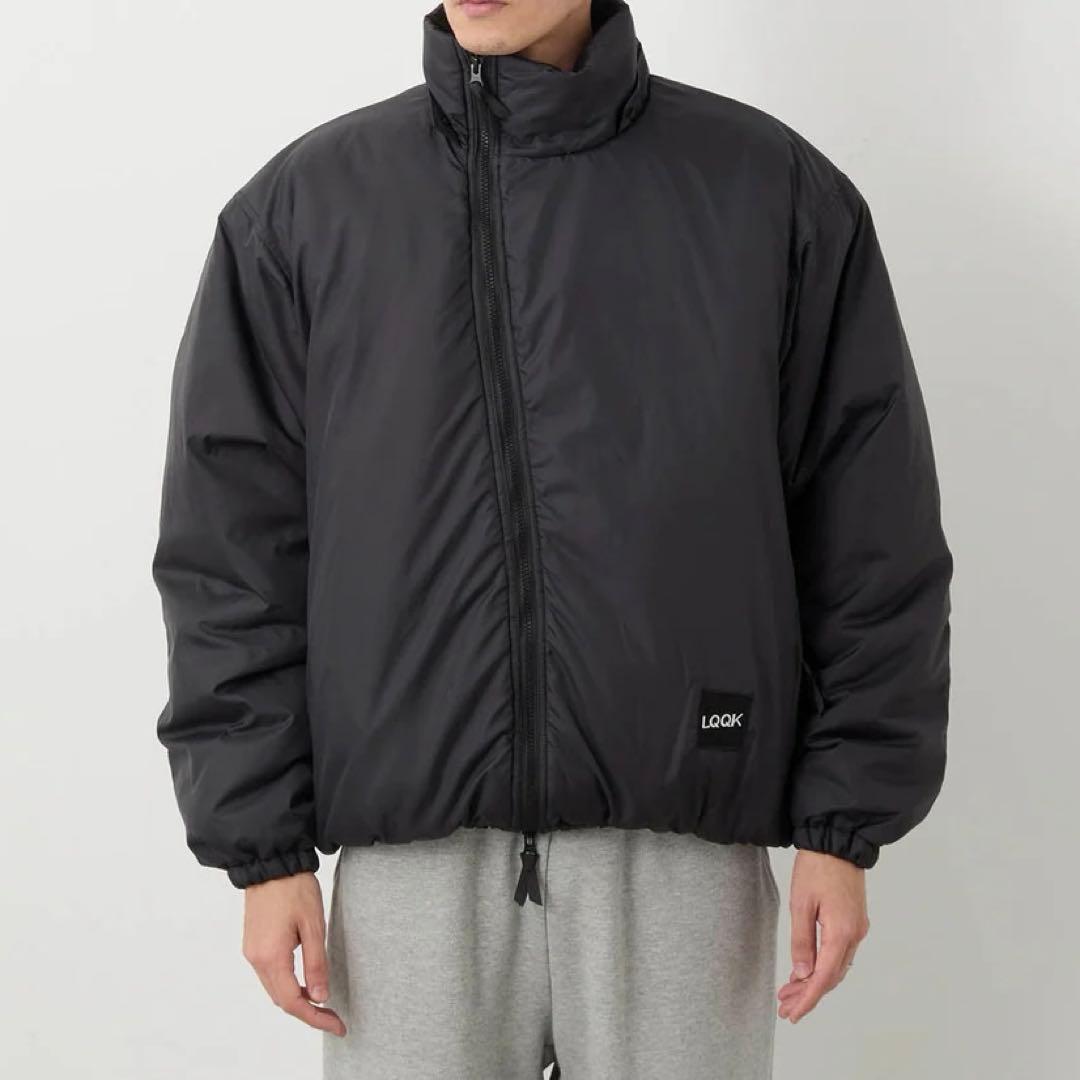 新品LQQK Studio PUFF DOWN JACKET -BLACK XL