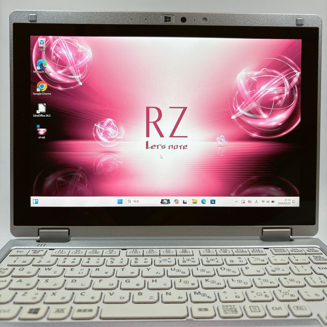 ☆超軽量760g☆レッツノート CF-RZ6 2in1タッチパネル_934 - メルカリ
