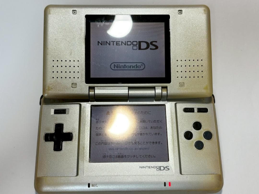 Nintendo DS 本体 ゴールド -0618 - メルカリ