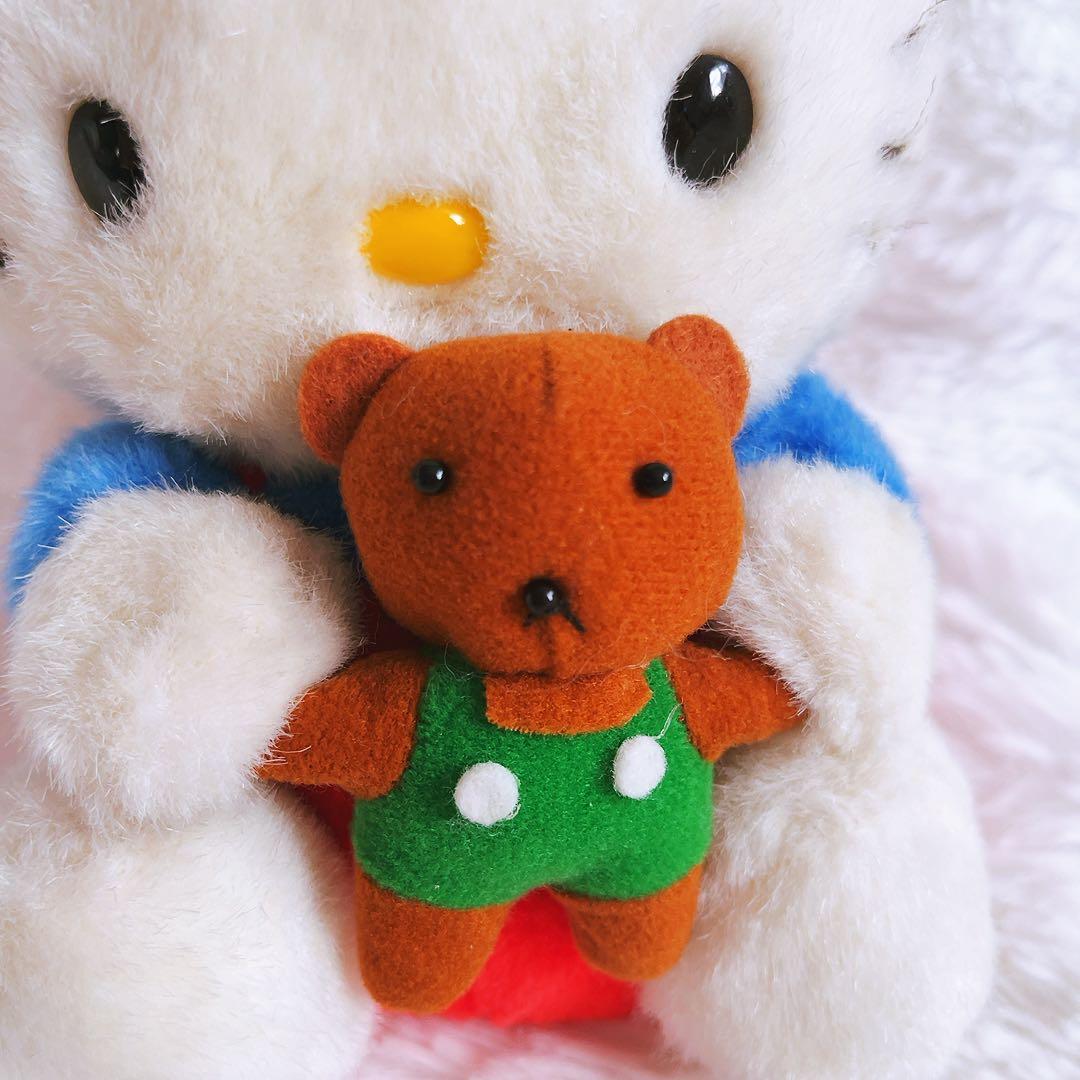 希少レア ハローキティ ぬいぐるみ タイニーチャム 1996 平成レトロ