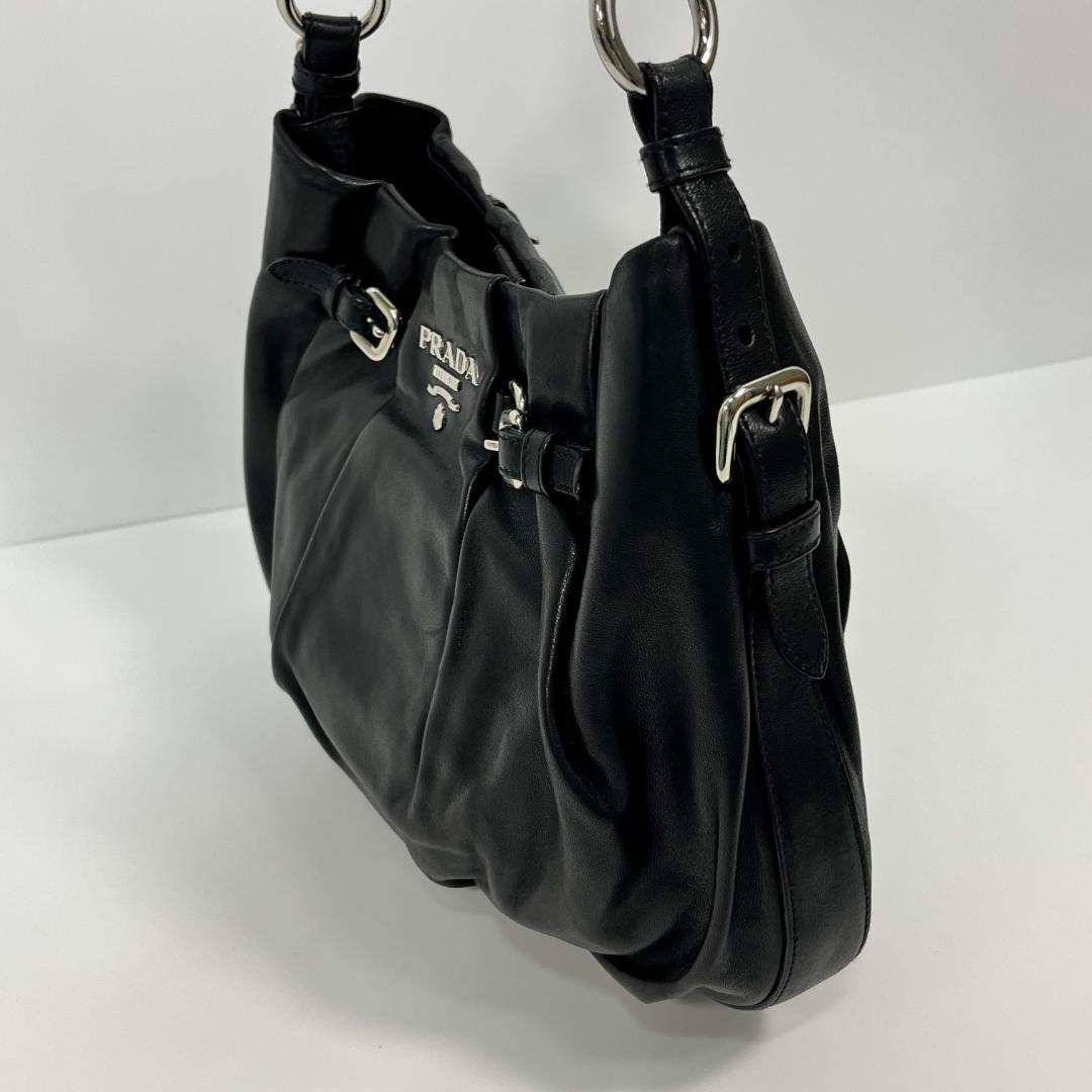 プラダ BR3615 ワンショルダーバッグ ブラック MBZ110 - メルカリ