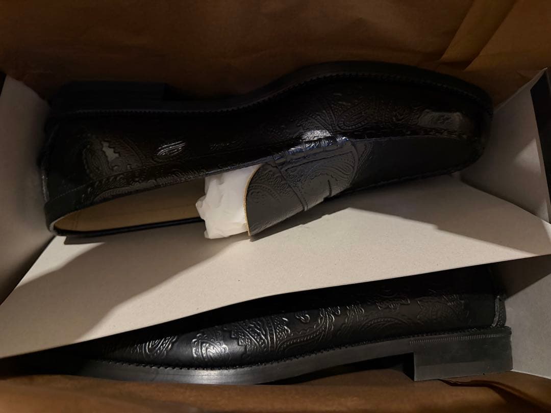 28.0cm Kenford Fineshoes Loafer ペイズリー