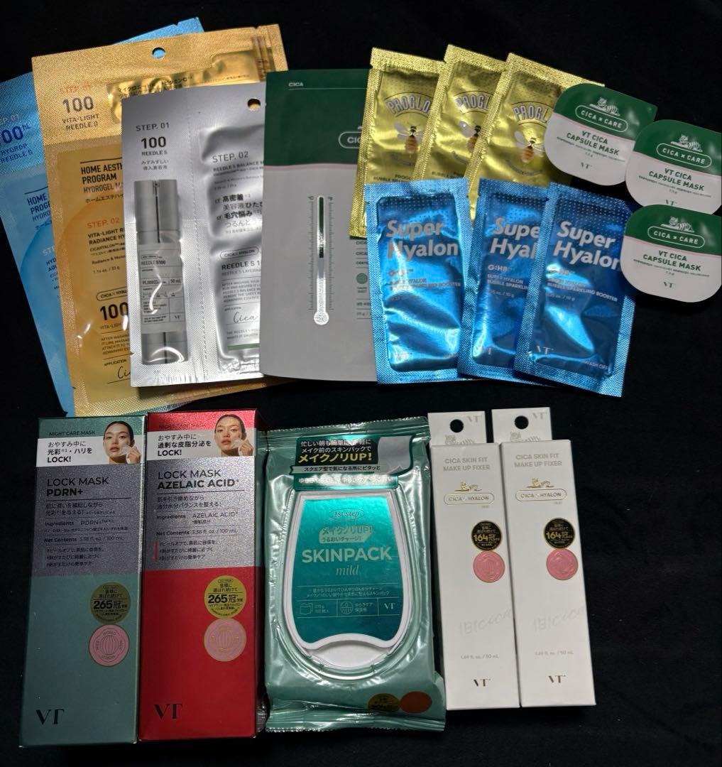 PDRN ロックマスク アゼライン酸 マイルドスキンパック VT 18点セット