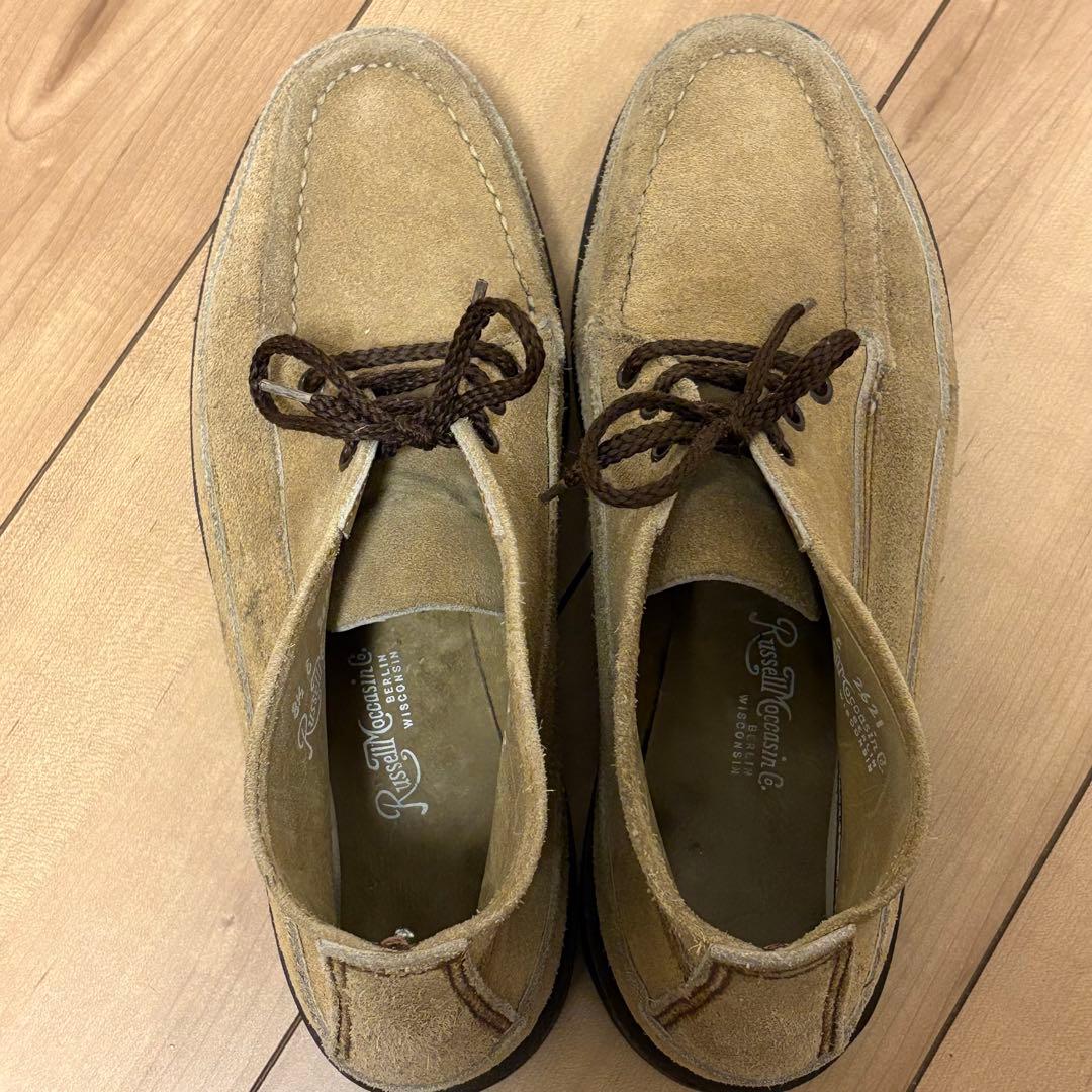 ラッセルモカシン　スポーティングクレーチャッカ　3アイレット 8.5E