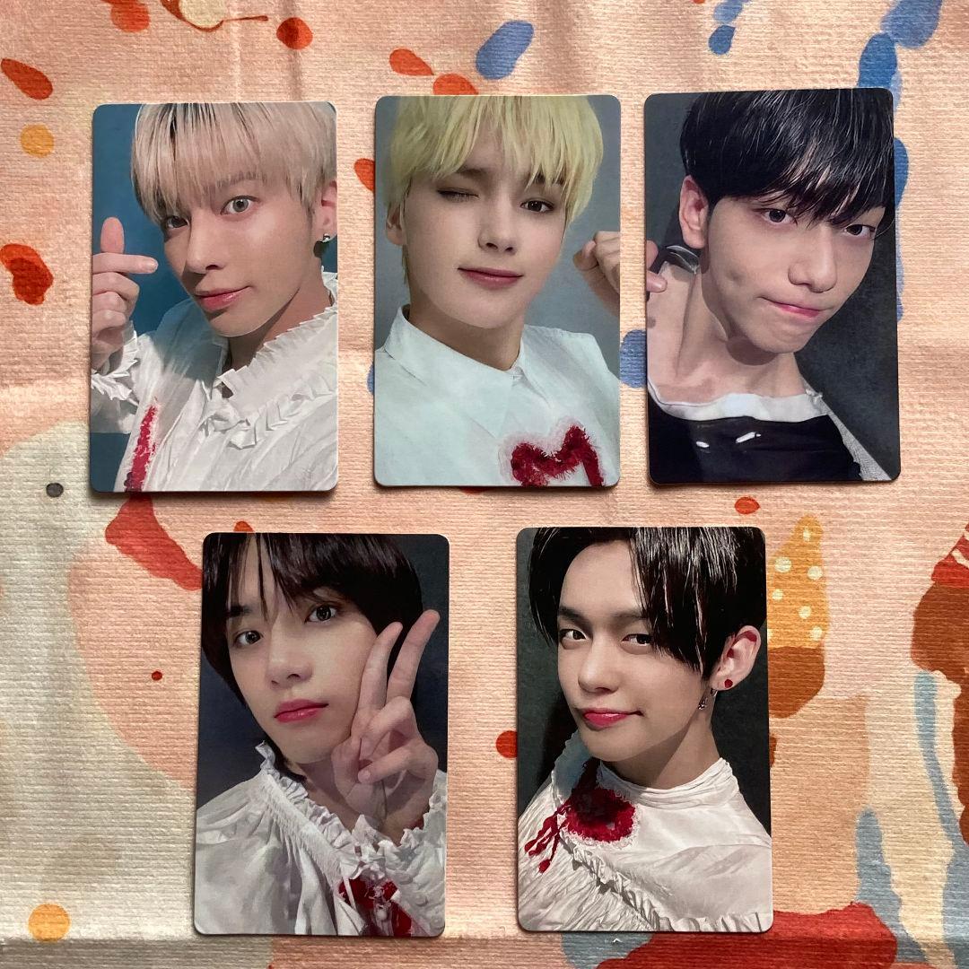 TXT 2021 アンケート FC 会員限定 トレカ セット5枚 TOMORROW X TOGETHER TXT アンケート特典 トレカ 5枚 2021 TXT