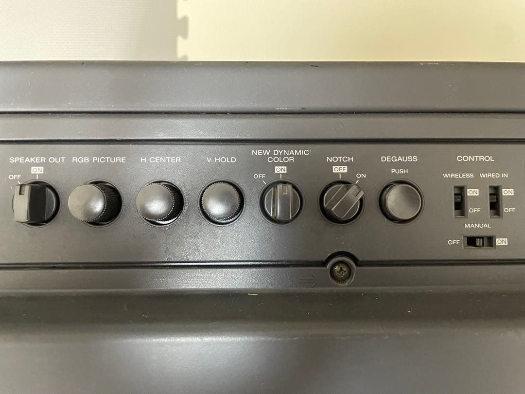 希少品】ソニートリニトロンカラーモニターKX-21HV1 ジャンク品 部品