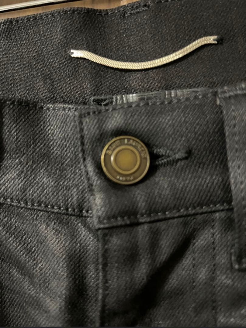 エディ期 Saint Laurent コーティングデニム 28inch - メルカリ