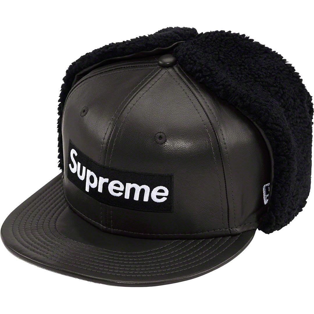 Supreme フライトキャップ 黒 Supreme（シュプリーム） 21AW ×NEW ERA Box Logo Flight Cap