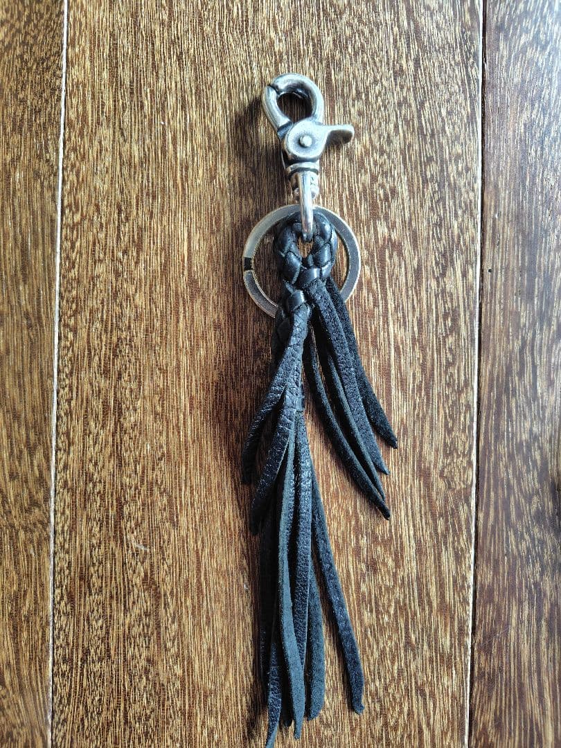 BACKLASH/バックラッシュ レザーフリンジ キーホルダー - メルカリ
