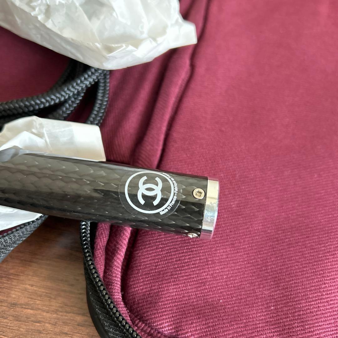 CHANEL シャネル ジャンピングロープ 縄跳び カーボン ココマーク