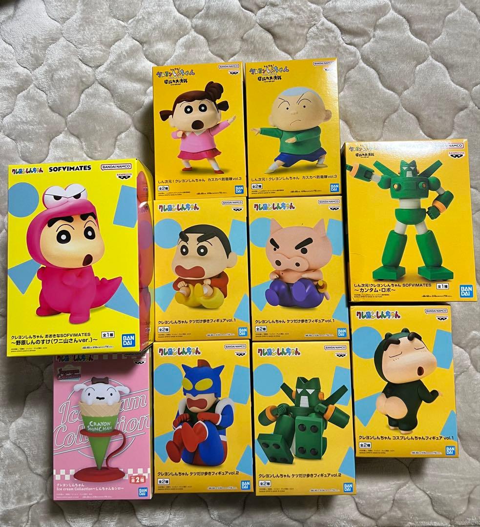 クレヨンしんちゃん フィギュア 10点セット - メルカリ