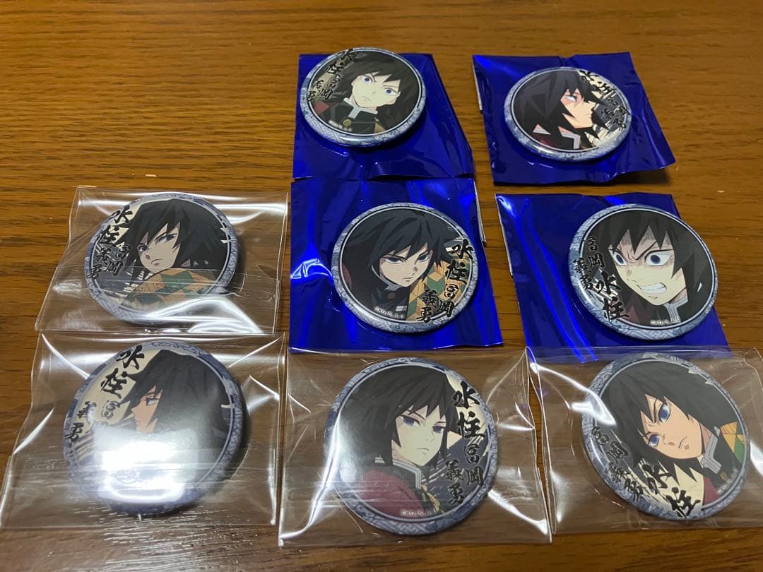 鬼滅の刃 絵巻カフェ 第二期 くじ引き缶バッジ 冨岡 義勇 - メルカリ
