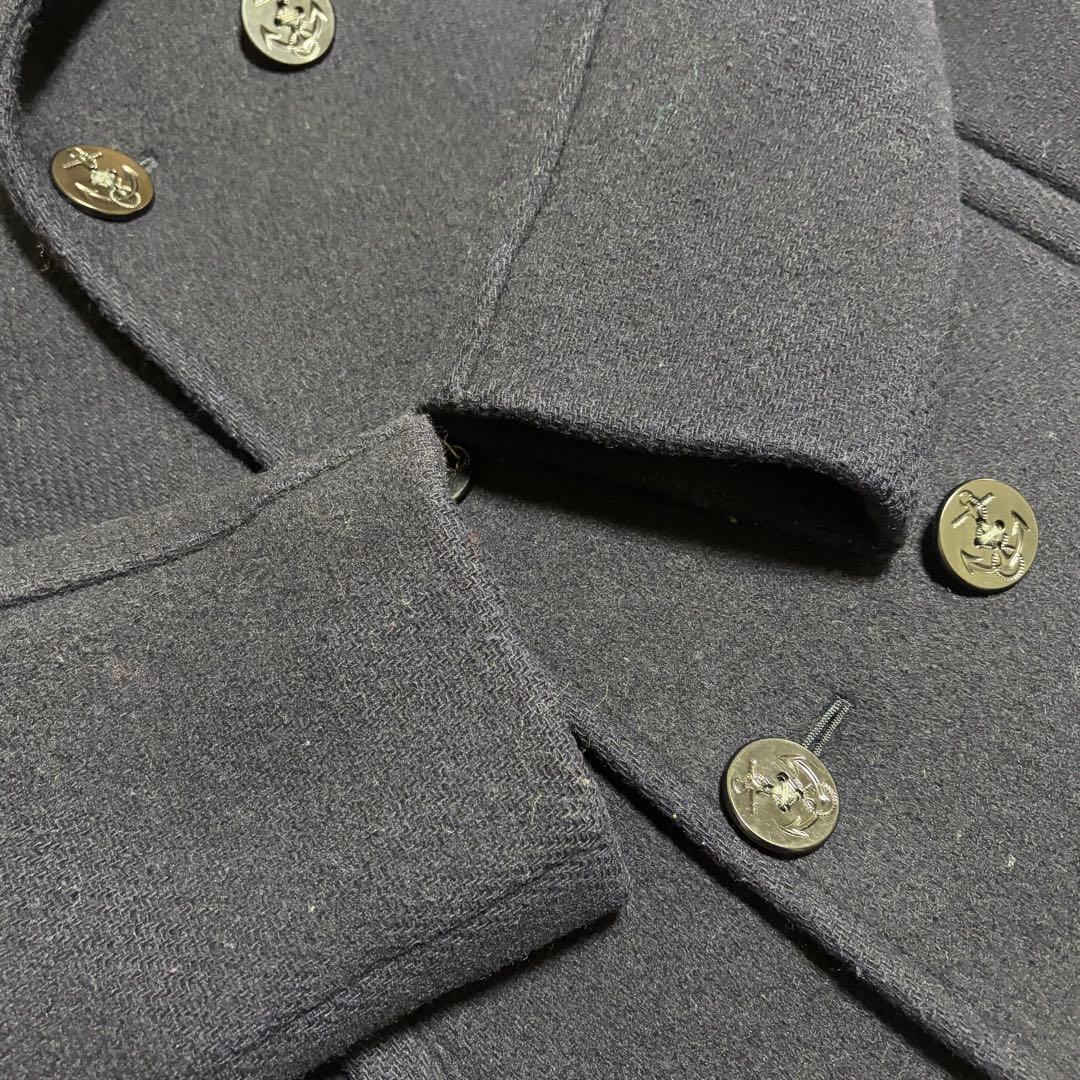 BROOKS BROTHERS Pコート ネイビー アンカーボタン 定番 名作