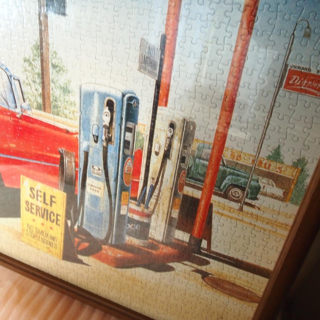 美品】アメリカンカントリー ジグソーパズル 2000ピース ガソリン