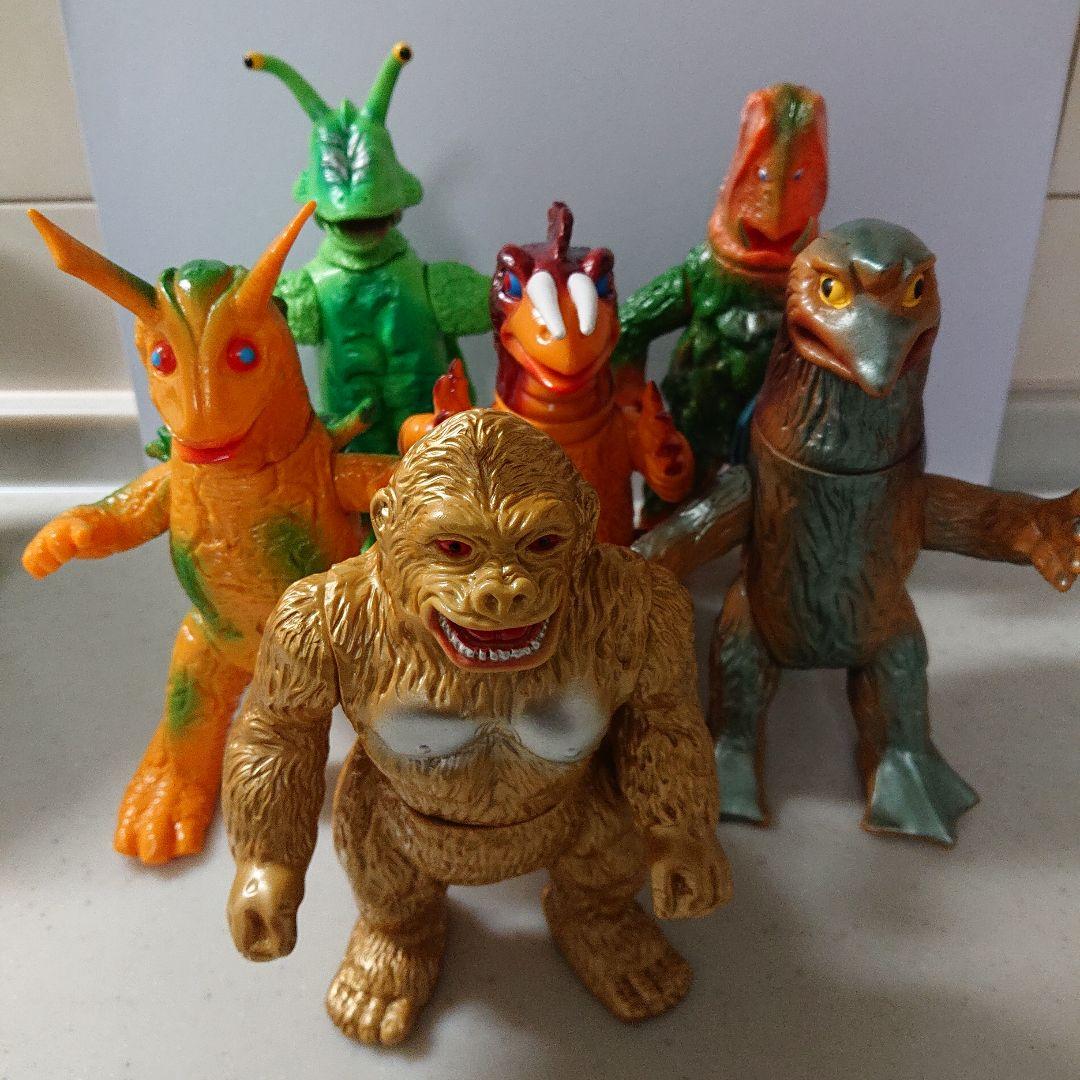 マルサン ウルトラ怪獣 シリーズ 復刻シリーズ ソフビ 6体セット