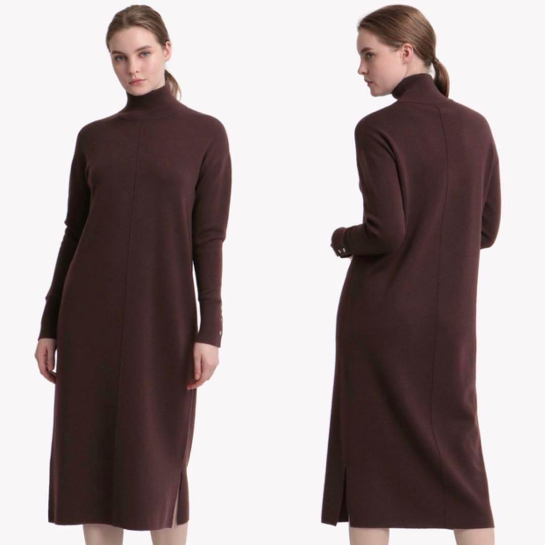 Theory luxe セオリーリュクス ニットワンピース 長袖 試着のみ - メルカリ