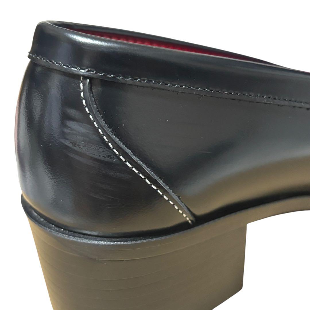 美品】SIIILON HARUTA メモリーフォームローファー 黒 希少 - メルカリ