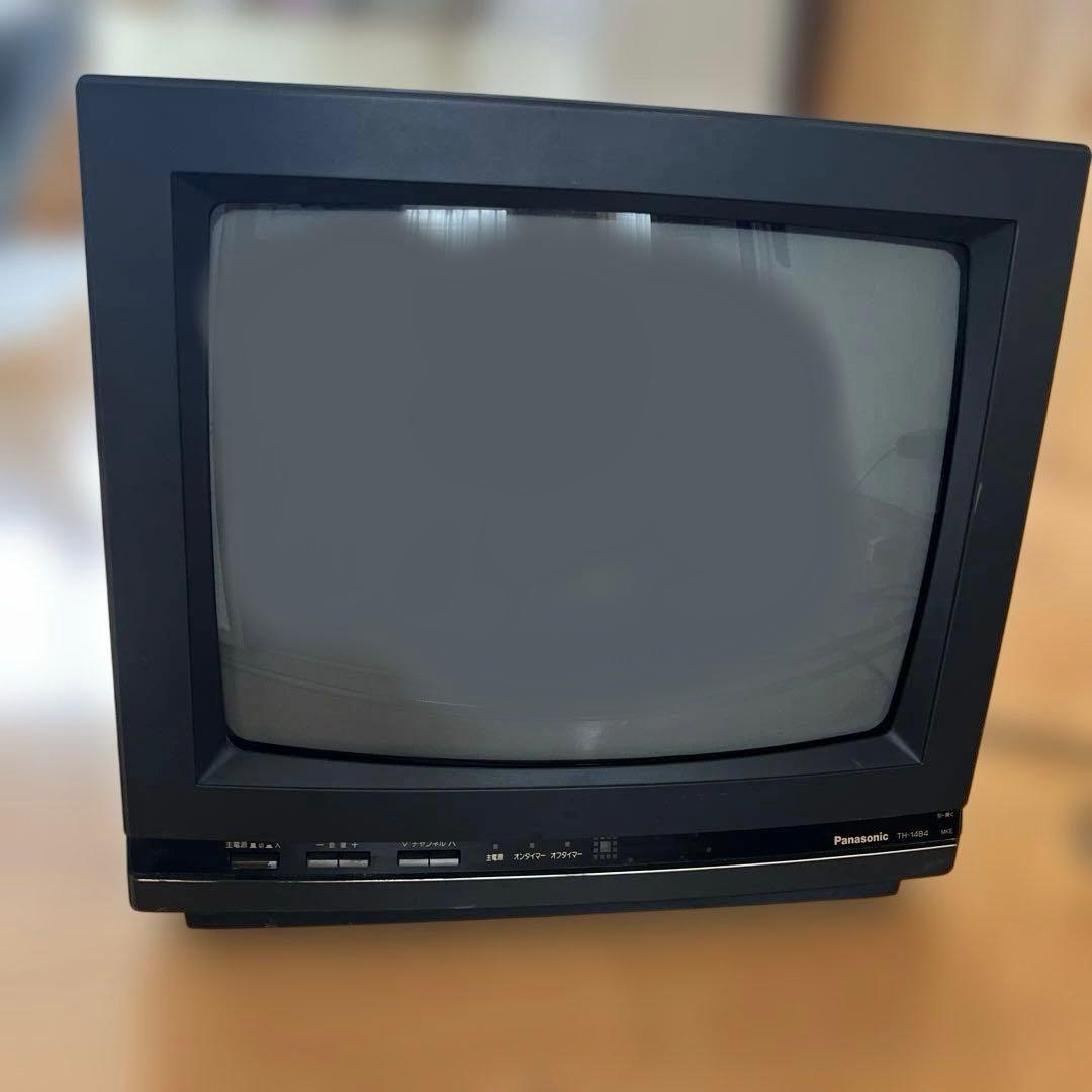 パナソニック ブラウン管テレビ TH-14B4 88年 - メルカリ