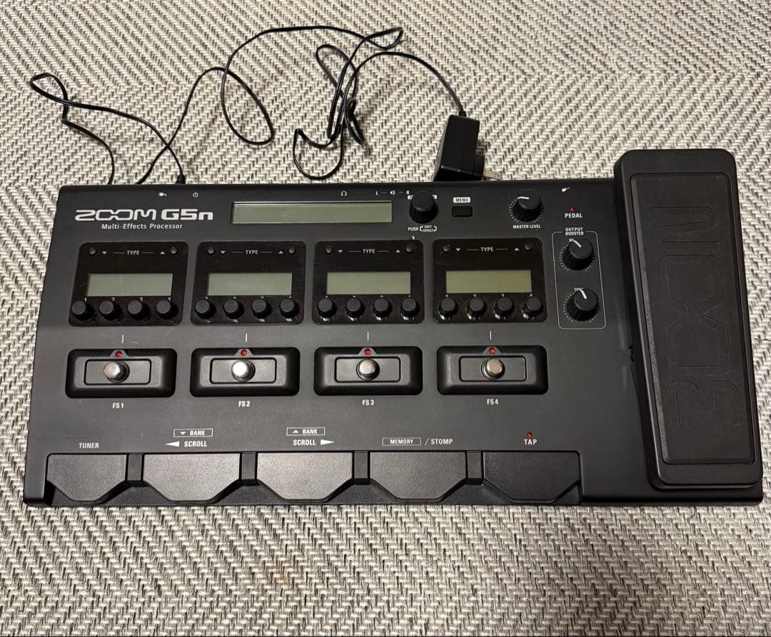 ZOOM G5n マルチエフェクター Amazon.com: Zoom G5n Guitar Multi-Effects Processor with
