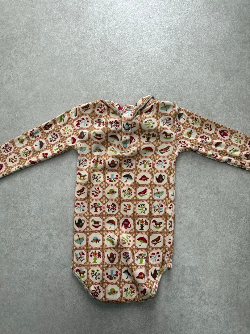 misha and puff お茶会 ロンパ 18-24m