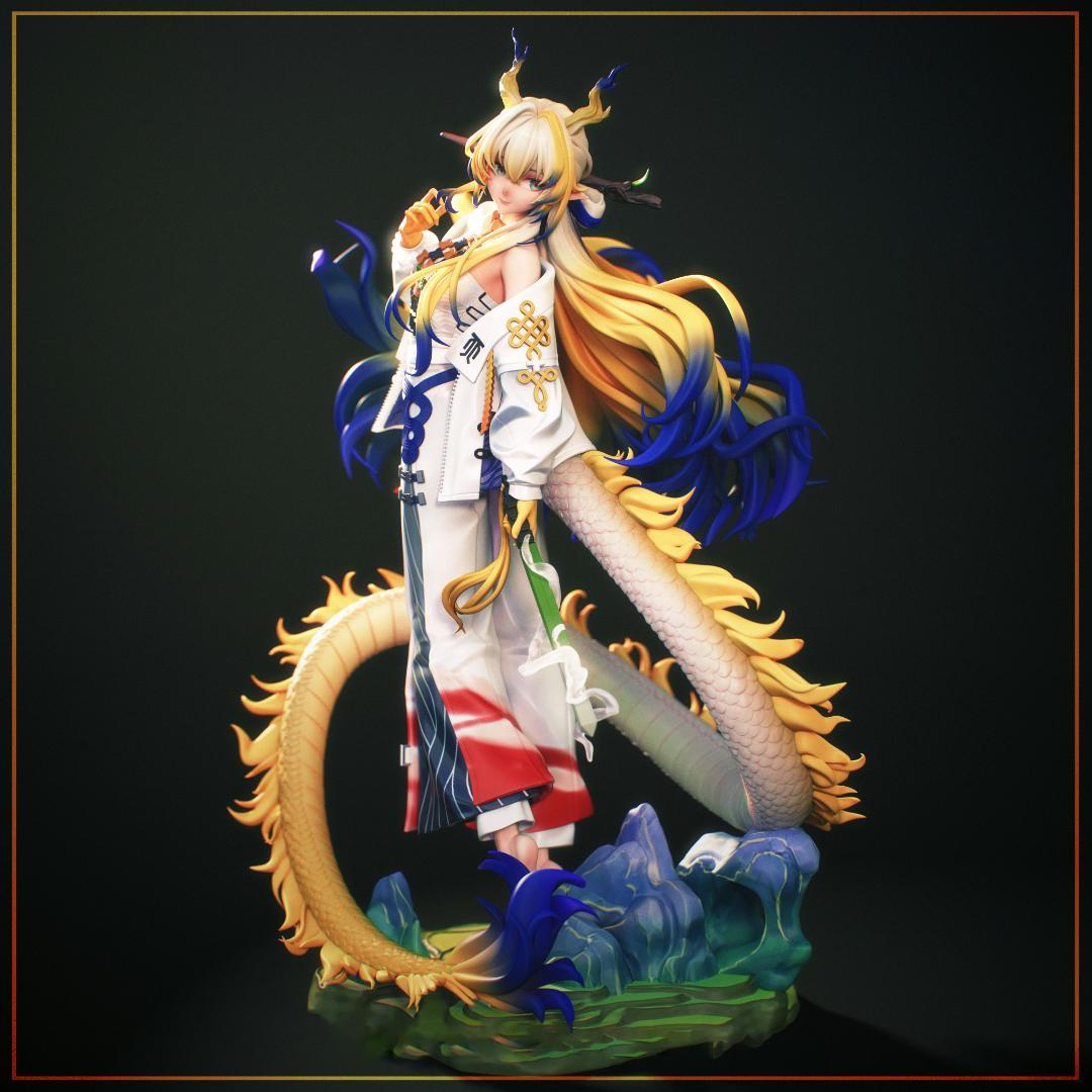 1/7 未塗装 未組立 フィギュア ガレージキット シュウ アークナイツ