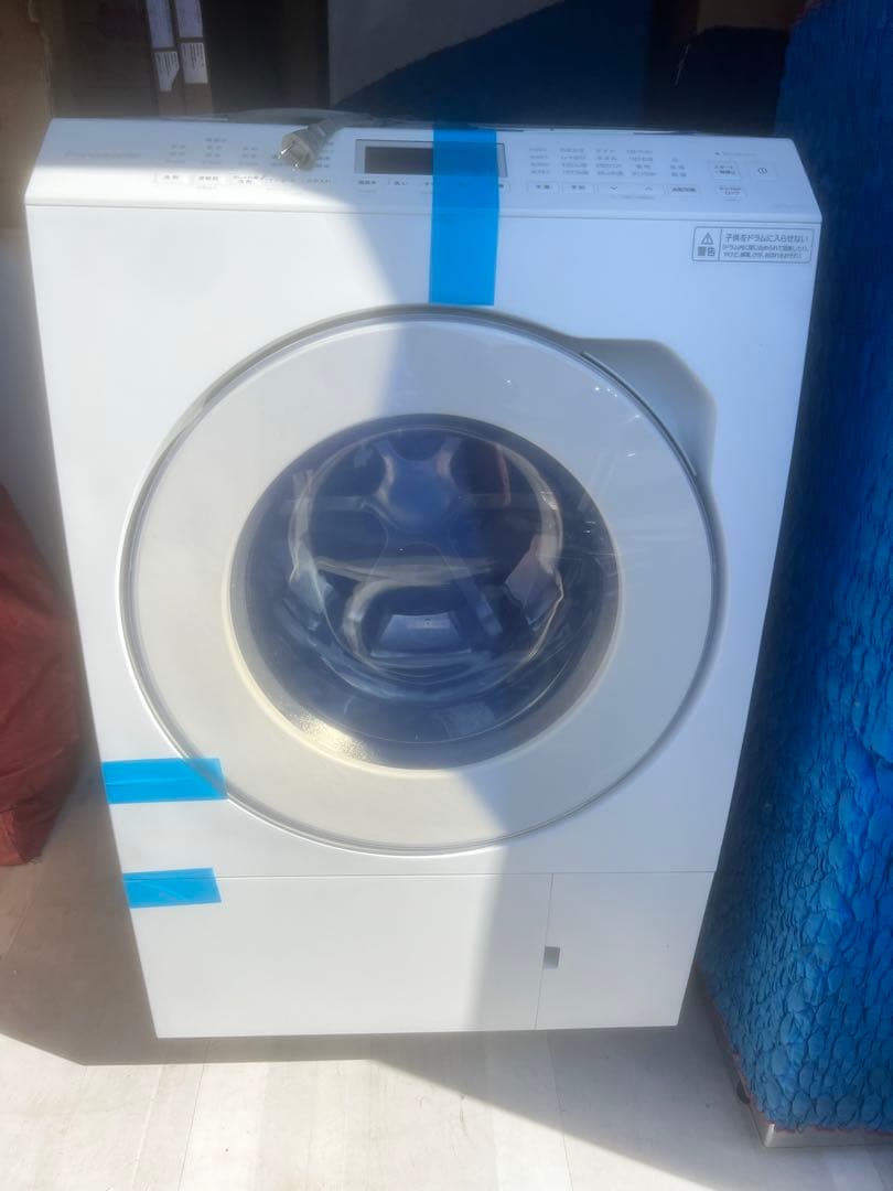 美品！ドラム式洗濯機12キロ Panasonic NA-SLX12A - メルカリ