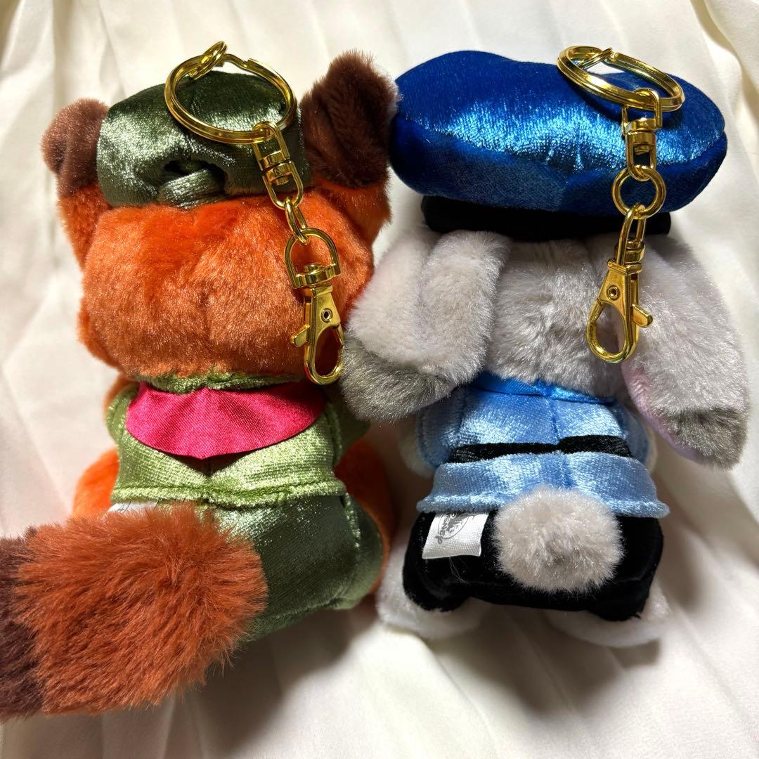 ズートピア KIRAME ぬいぐるみキーチェーン ニック ジュディ - メルカリ