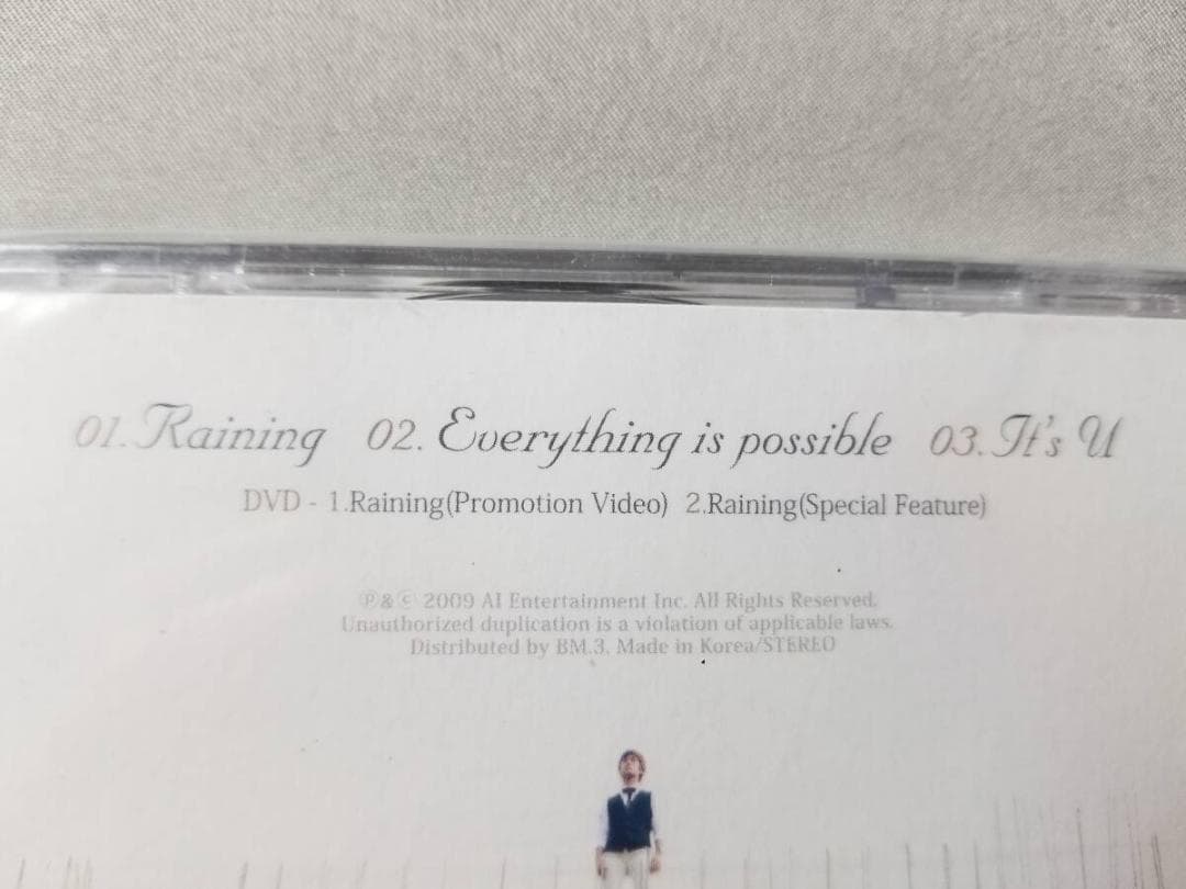 FT/Raining(DVD付)未開封＊ケース割れ◇AIMA0903