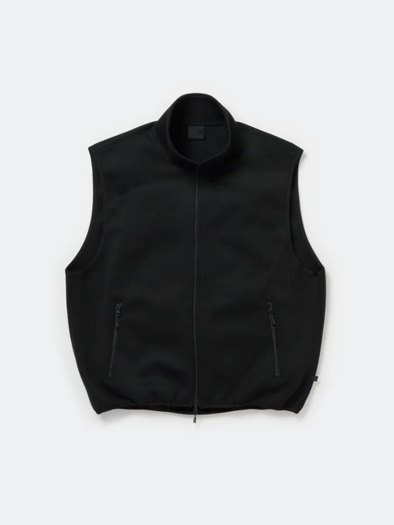 新品 DAIWA PIER39 25AW TECH SCUBA ベスト BK M DAIWA PIER39（ダイワ ピア39） TECH SCUBA KNIT STAND COLLAR VEST