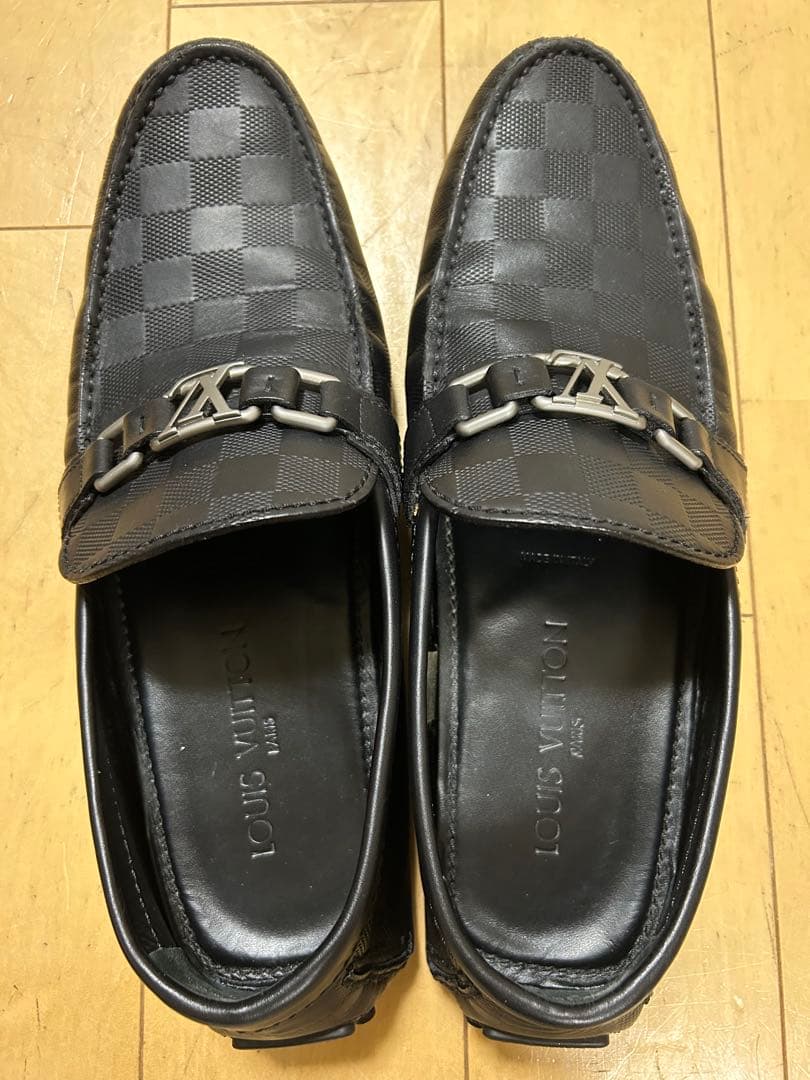 ルイビトンLOUIS VUITTON ダミエパターン ホッケンハイム ローファー ホッケンハイム ローファー ダミエ・グラフィット｜ルイ・ヴィトン