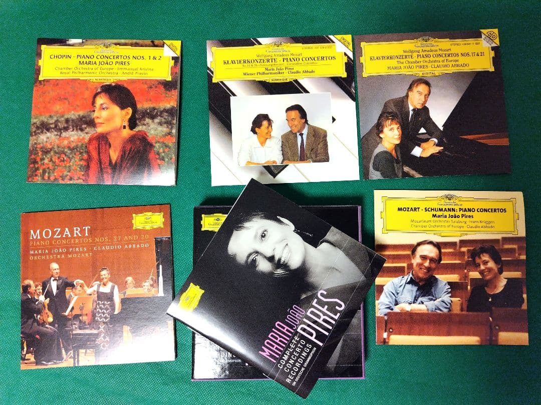 合計54枚】マリア・ジョアン・ピリス ERATO&DG ボックス
