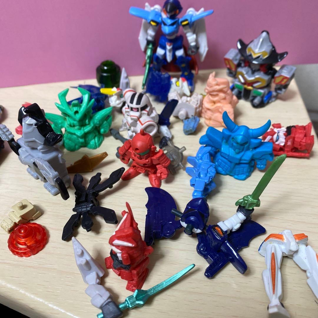 SDガンダムBB戦士 キャラクターセット レトロ レア おもちゃ プラ 玩具